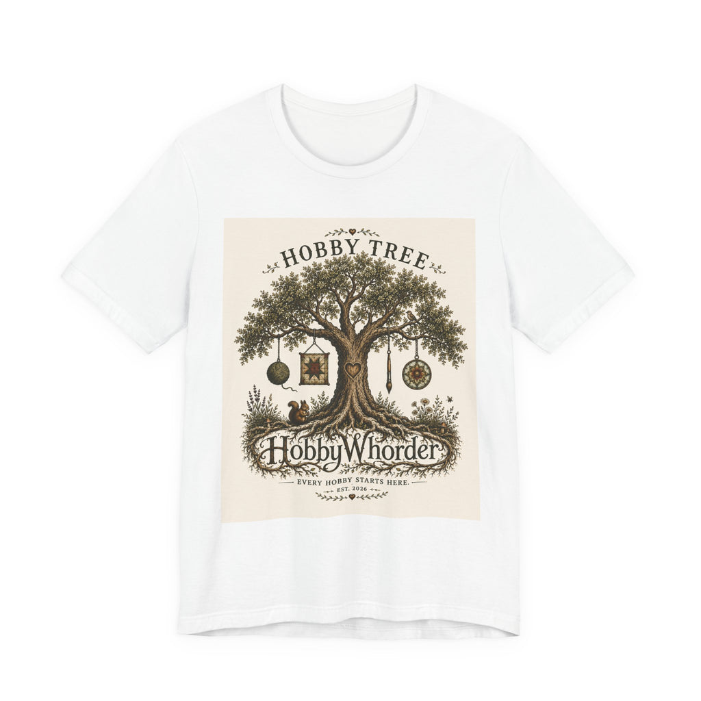 Hobby Tree Tee — Hobby Whorder Graphic T-Shirt