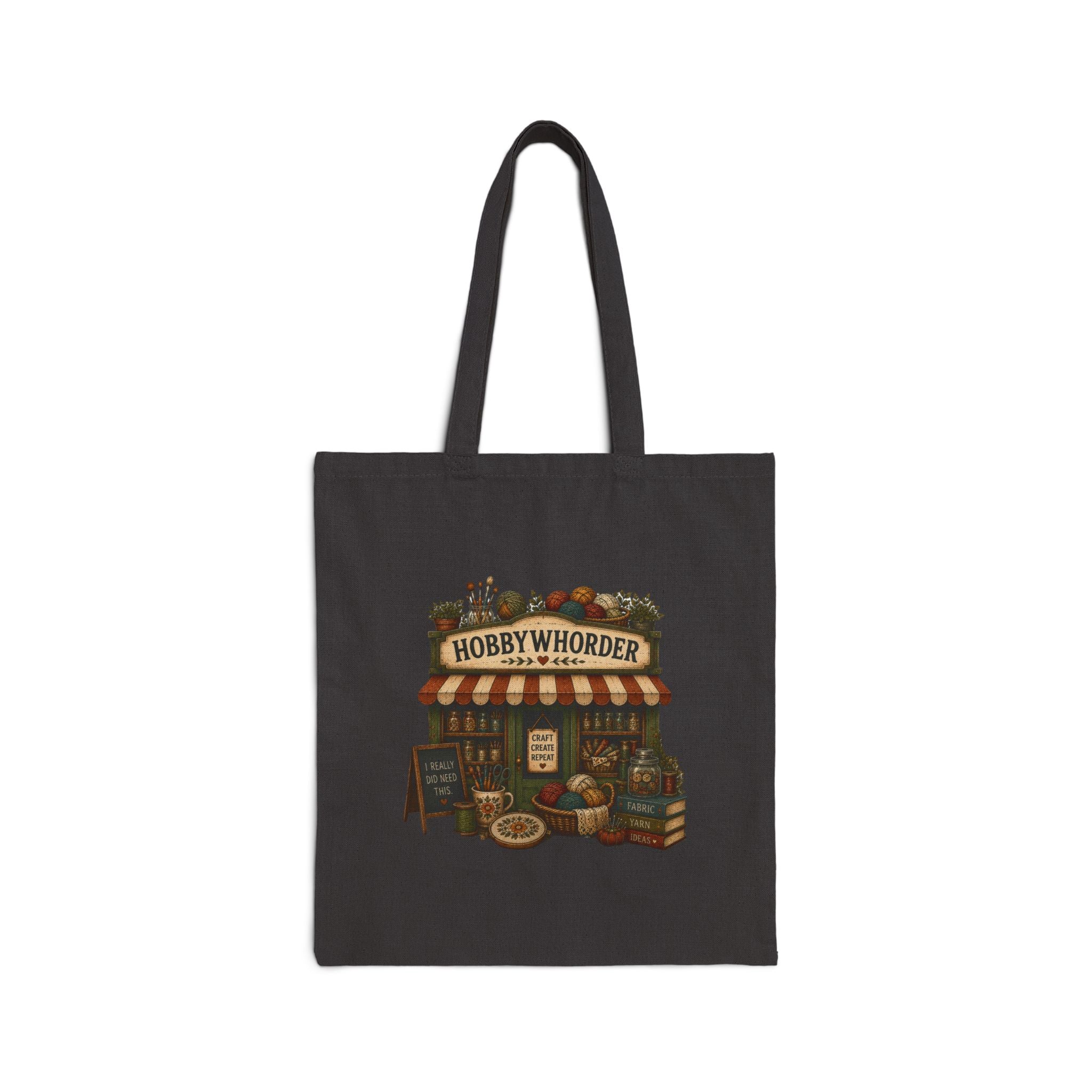 Tote Bag HobbyWhorder-general store front Cotton Canvas ToteBag