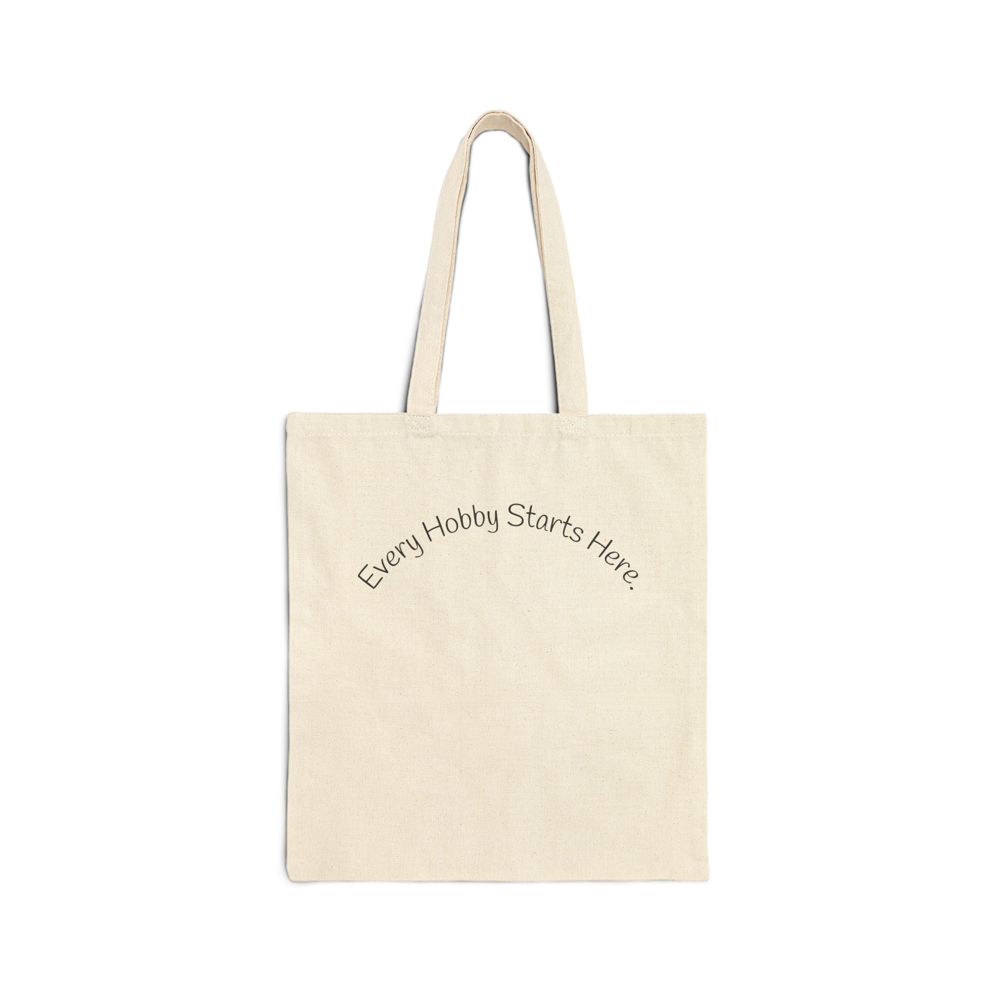 Craft Room Tote Bag — "My Craft Room Is Fully Stocked For Every Personality" Cotton Canvas Tote