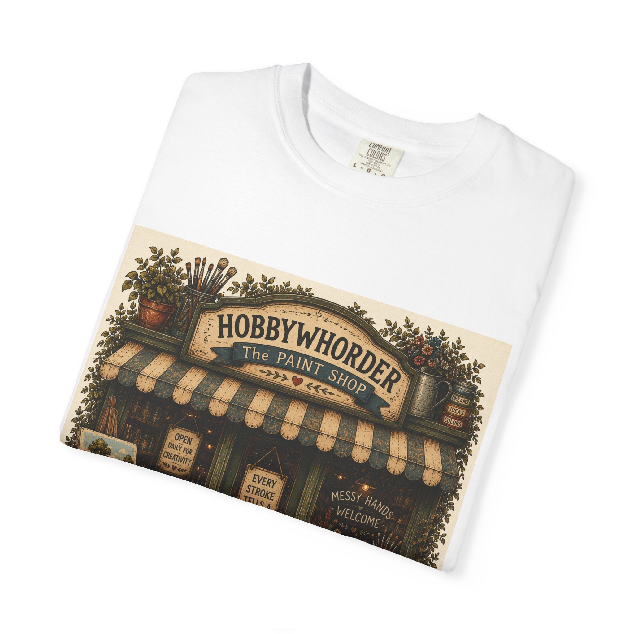 HobbyWhorder store front-the paint shop T-Shirt