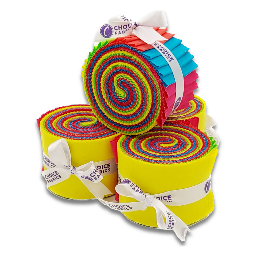 Supreme Solids - 2.5" Roll - Rainbow (20 cuts)