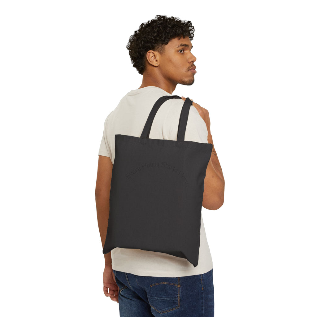 Craft Room Tote Bag — "My Craft Room Is Fully Stocked For Every Personality" Cotton Canvas Tote