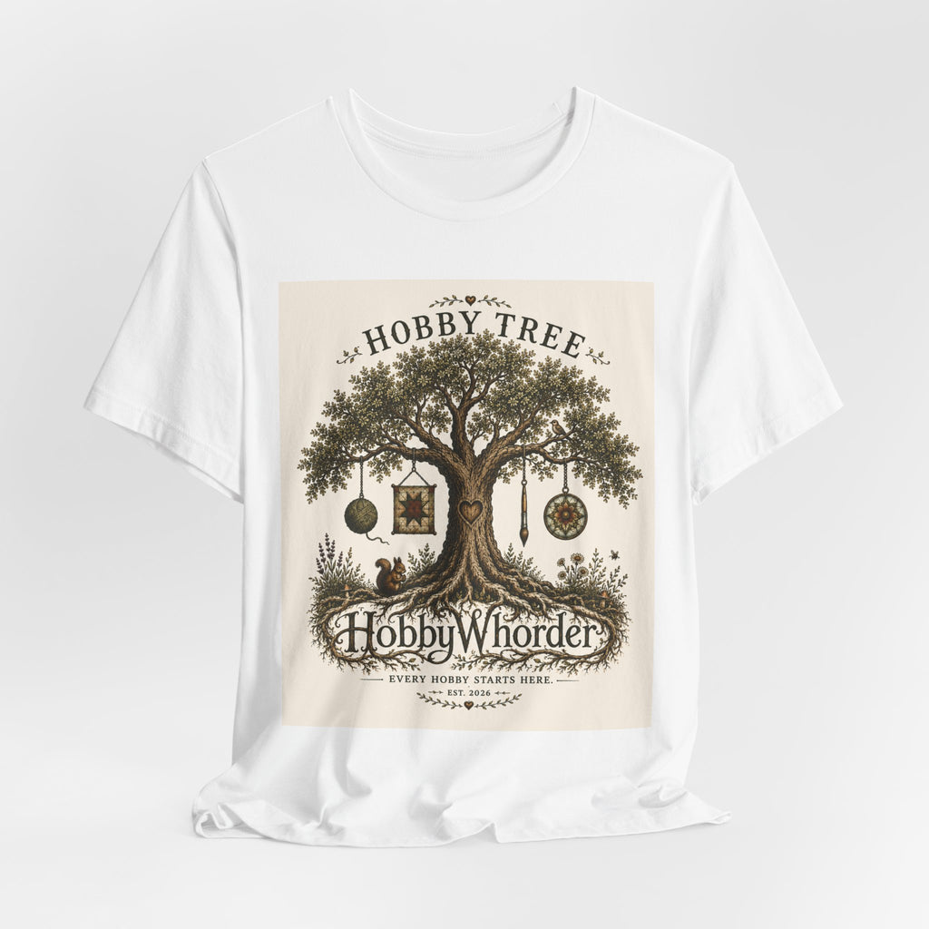 Hobby Tree Tee — Hobby Whorder Graphic T-Shirt