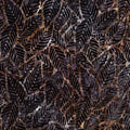 Expressions Batiks - Floral Reflections - Black Bean (3-Yard Pack)