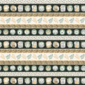 Into the Jungle - Border Stripe (3-Yard Pack)