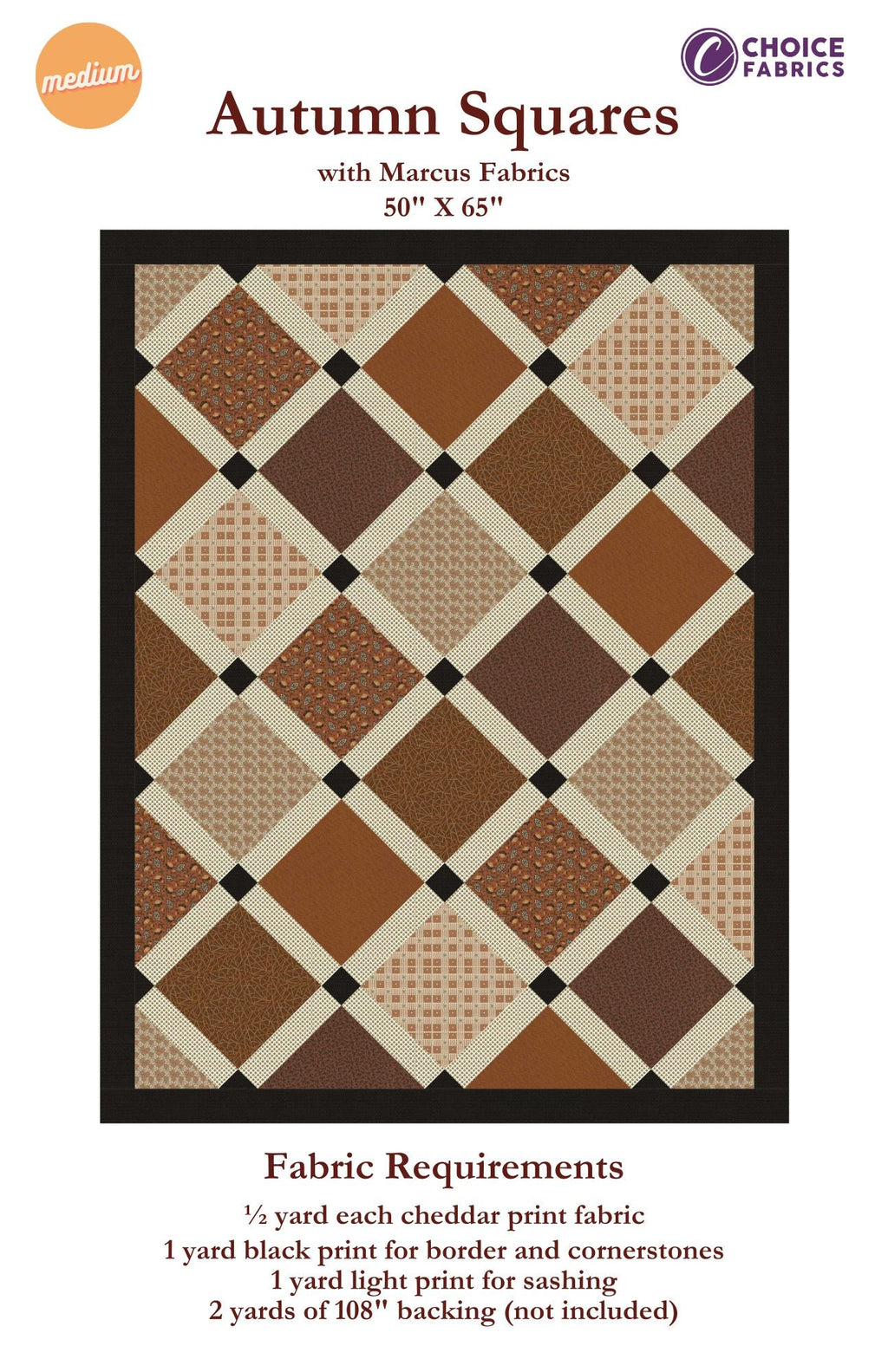 Autumn Squares - Quilt Kit