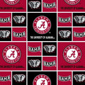 Alabama Crimson Tide - Geometric Boxes (3-Yard Pack)